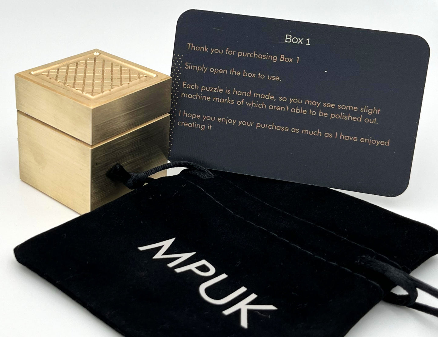 Handmade Metal Puzzle - Box 1