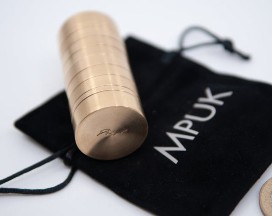 Handmade Metal Puzzle - Spinning Tumblers V2