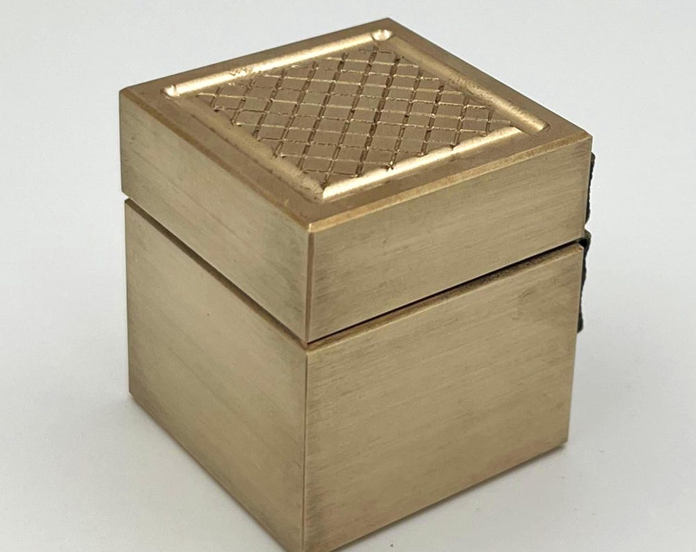 Handmade Metal Puzzle - Box 1